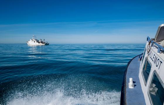 Retour du Laplace à Brest